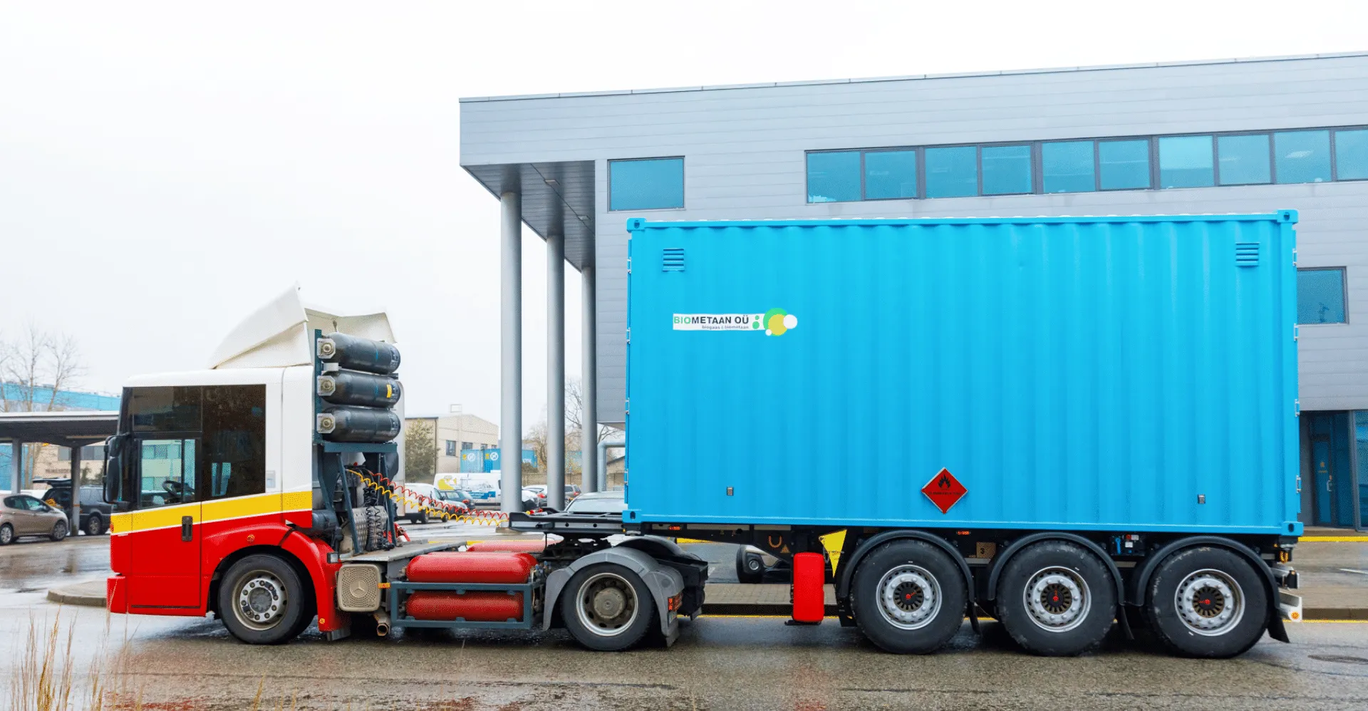 Gaznet container range — CNG, biogas, hydrogen