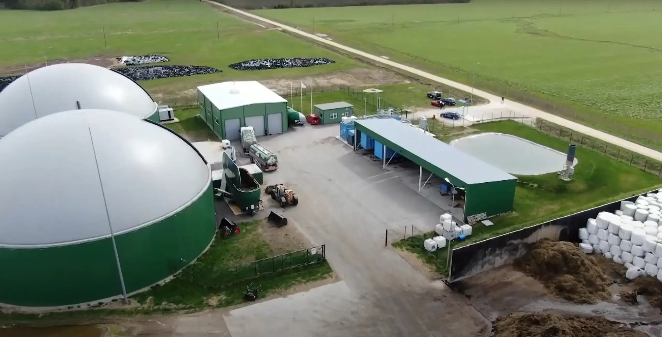 Biometaan OÜ biomethane transport container