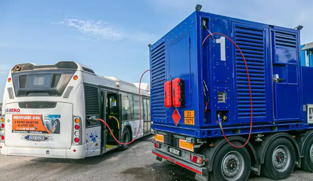 Mobile CNG refuelling station GN-001